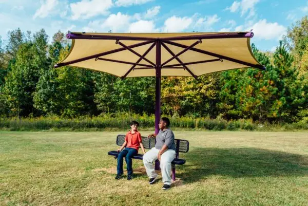 Hexagon Umbrella Shade - Image 2