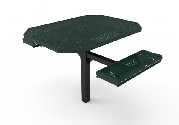 46" Octagon Table With Rolled Seats - Image 3