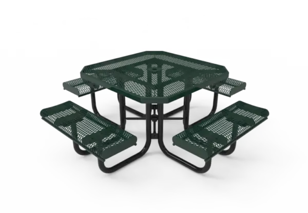 Octagon Table With Rolled Edges