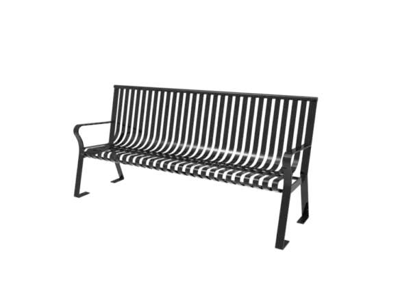 Downtown Bench W/ Backrest