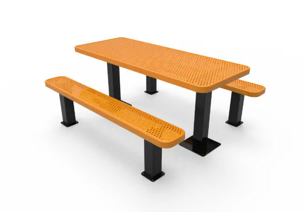 Rectangular Independent Pedestal Tables