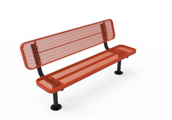 Player's Bench With Backrest - Image 3