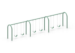 5′ Arch Post Swing – (3) Triple-Bay