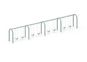 5′ Arch Post Swing – (4) Quad-Bay