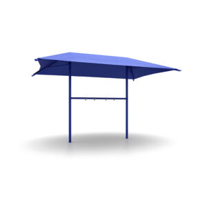5" Single Post Swing W/ Shade 8Ft-1 Bay