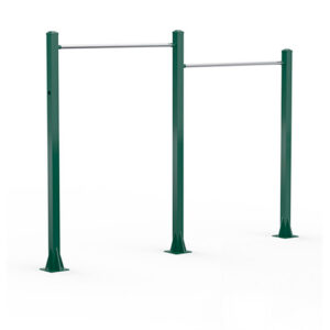 Double Horizontal Bar - Green